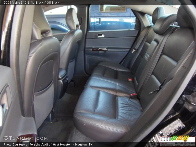 Black / Off Black 2005 Volvo S40 2.4i