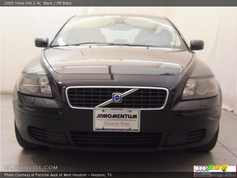 Black / Off Black 2005 Volvo S40 2.4i
