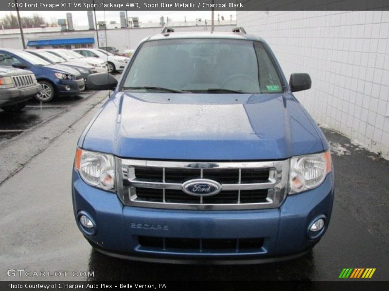 Sport Blue Metallic / Charcoal Black 2010 Ford Escape XLT V6 Sport Package 4WD