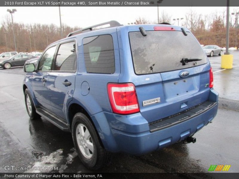 Sport Blue Metallic / Charcoal Black 2010 Ford Escape XLT V6 Sport Package 4WD