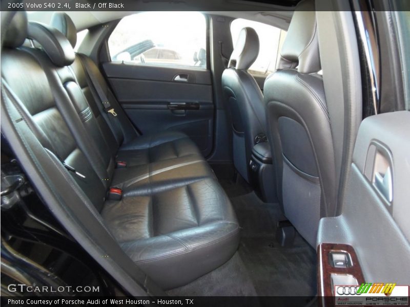 Black / Off Black 2005 Volvo S40 2.4i