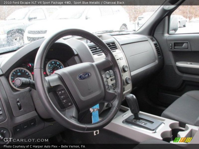 Dashboard of 2010 Escape XLT V6 Sport Package 4WD