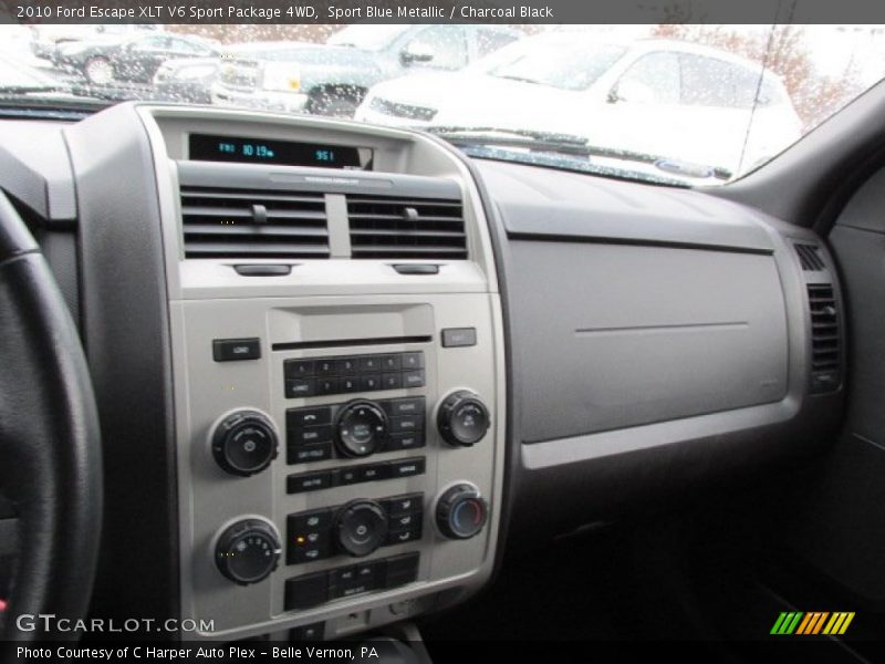 Sport Blue Metallic / Charcoal Black 2010 Ford Escape XLT V6 Sport Package 4WD