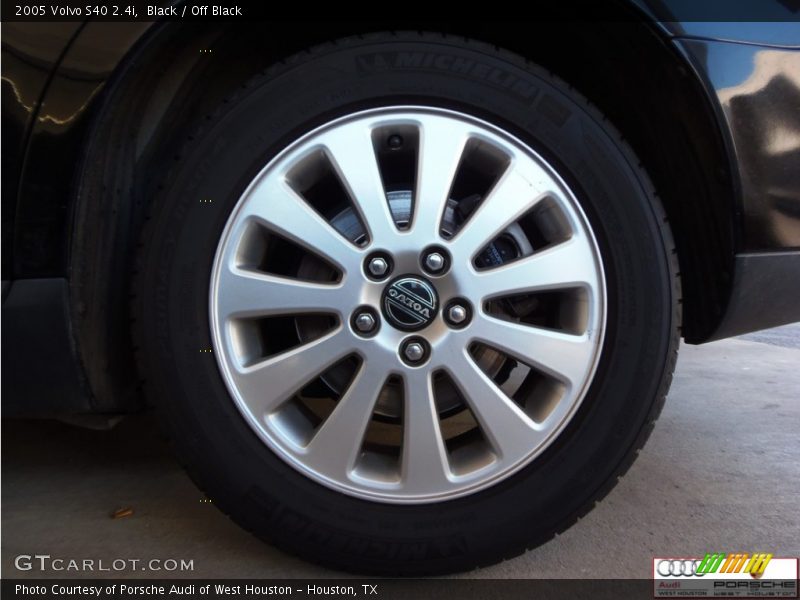Black / Off Black 2005 Volvo S40 2.4i