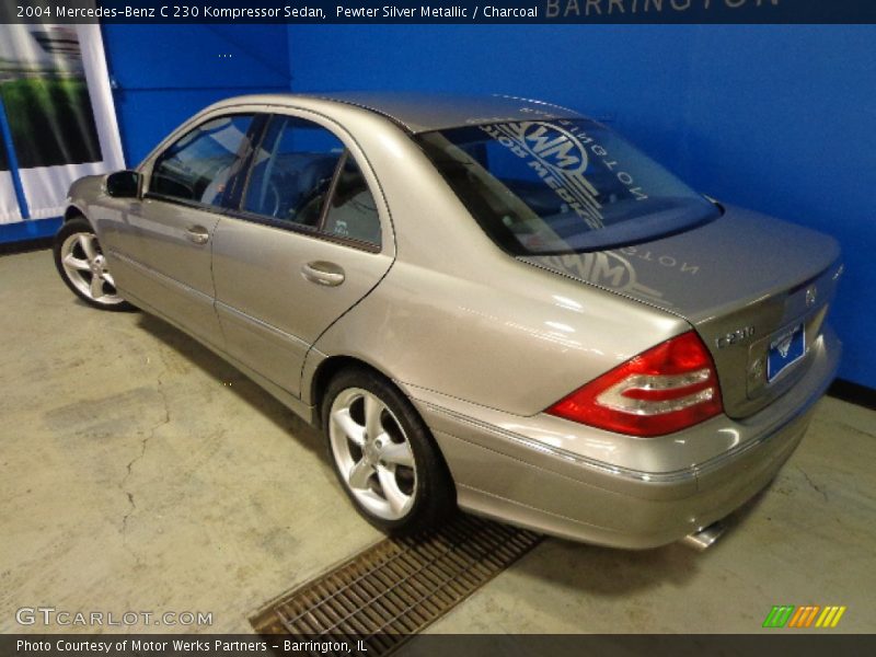Pewter Silver Metallic / Charcoal 2004 Mercedes-Benz C 230 Kompressor Sedan