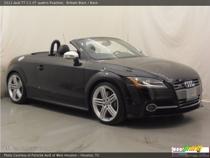 Brilliant Black / Black 2011 Audi TT S 2.0T quattro Roadster