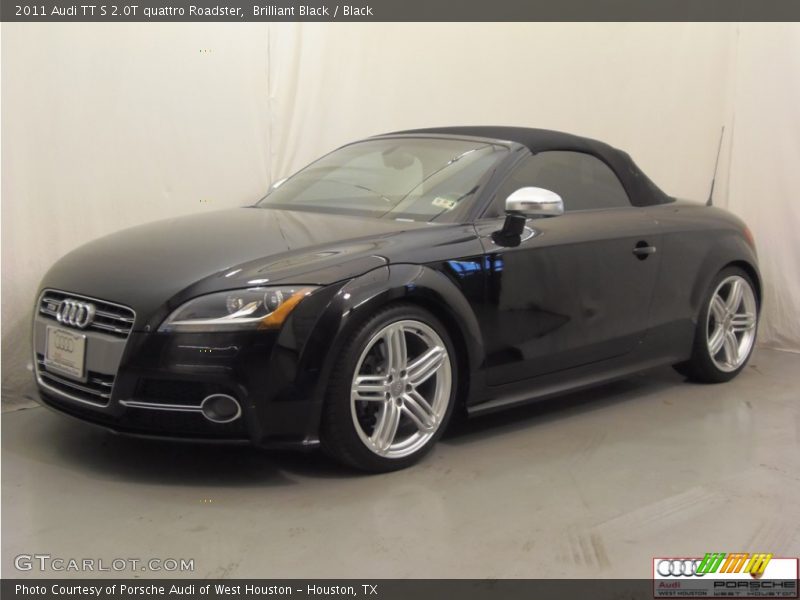 Brilliant Black / Black 2011 Audi TT S 2.0T quattro Roadster