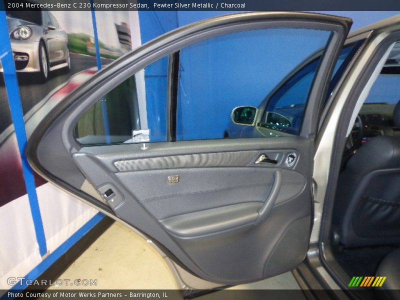Pewter Silver Metallic / Charcoal 2004 Mercedes-Benz C 230 Kompressor Sedan