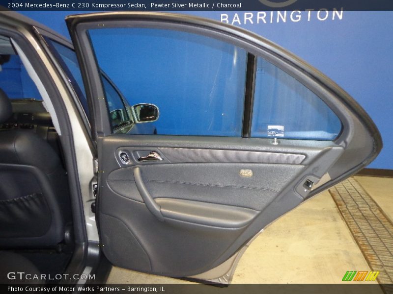 Pewter Silver Metallic / Charcoal 2004 Mercedes-Benz C 230 Kompressor Sedan