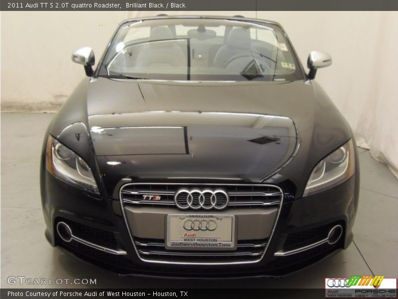 Brilliant Black / Black 2011 Audi TT S 2.0T quattro Roadster