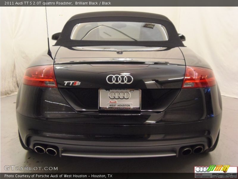 Brilliant Black / Black 2011 Audi TT S 2.0T quattro Roadster
