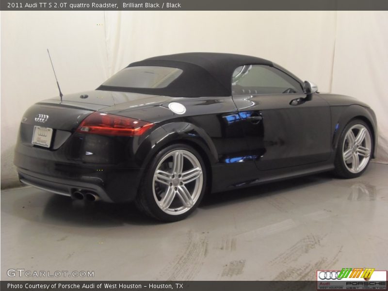 Brilliant Black / Black 2011 Audi TT S 2.0T quattro Roadster