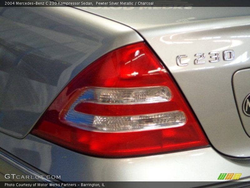 Pewter Silver Metallic / Charcoal 2004 Mercedes-Benz C 230 Kompressor Sedan