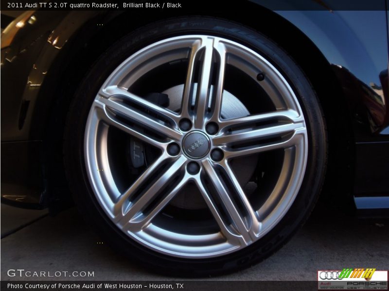 Brilliant Black / Black 2011 Audi TT S 2.0T quattro Roadster