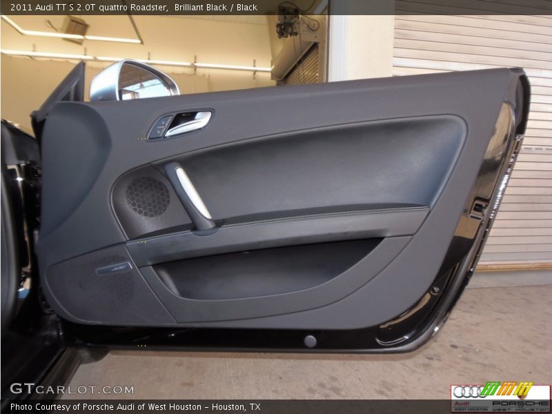 Brilliant Black / Black 2011 Audi TT S 2.0T quattro Roadster