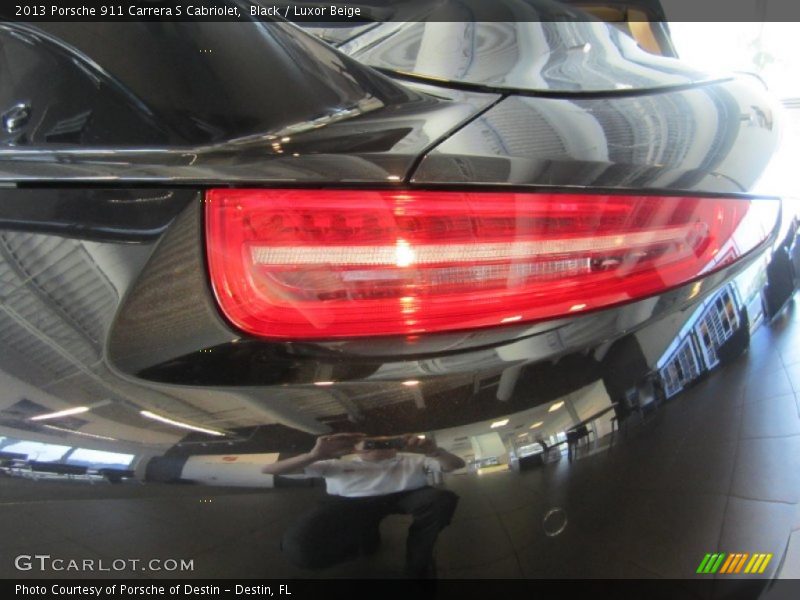 Black / Luxor Beige 2013 Porsche 911 Carrera S Cabriolet