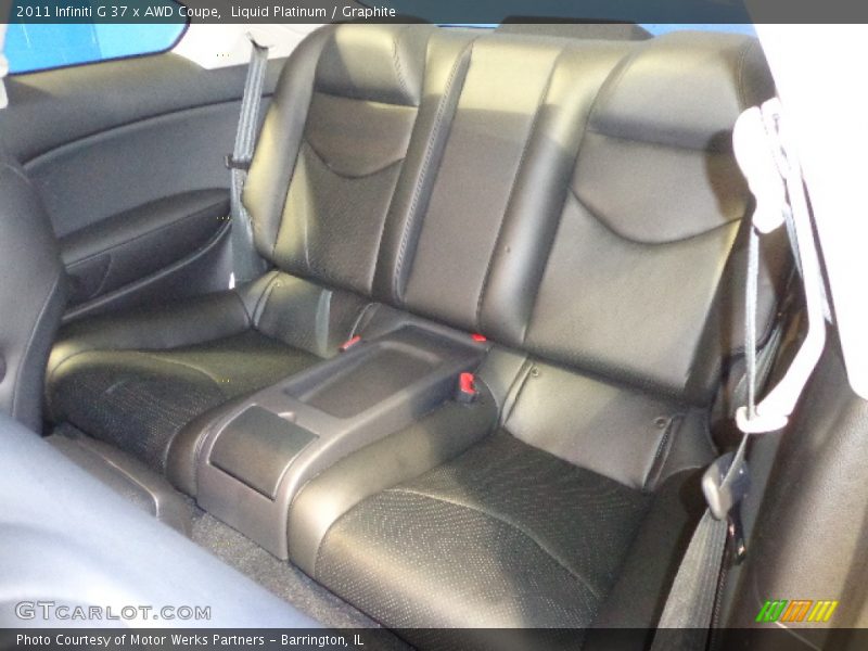 Liquid Platinum / Graphite 2011 Infiniti G 37 x AWD Coupe