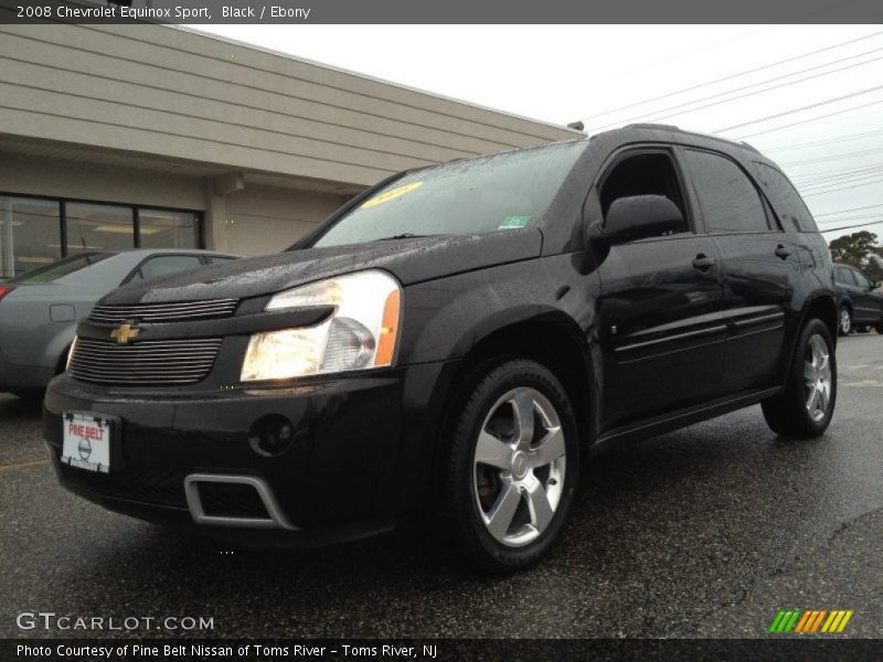 Black / Ebony 2008 Chevrolet Equinox Sport