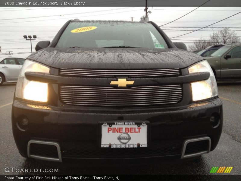 Black / Ebony 2008 Chevrolet Equinox Sport
