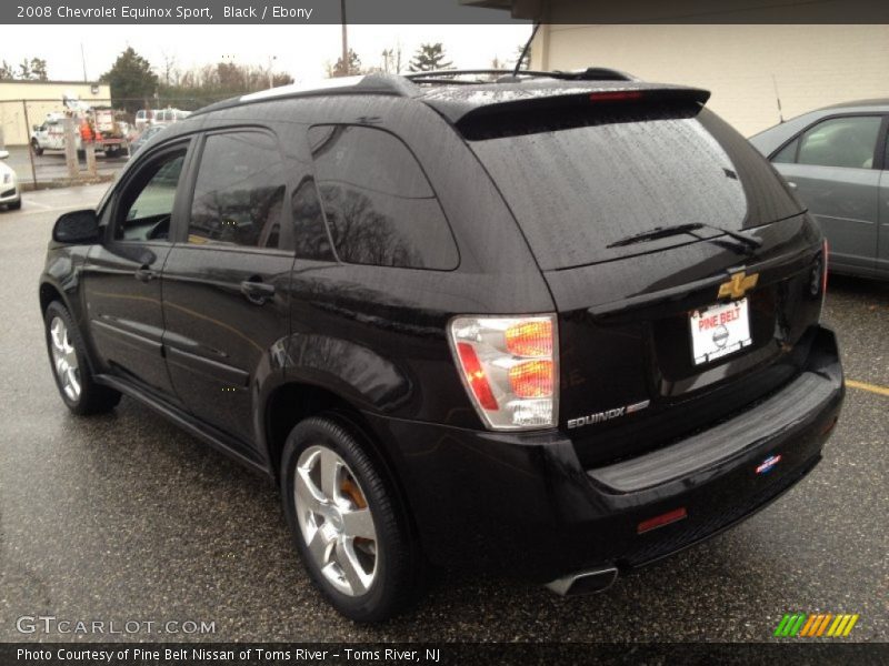 Black / Ebony 2008 Chevrolet Equinox Sport