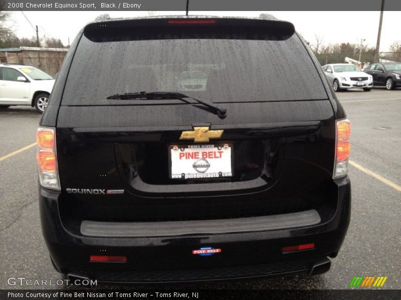 Black / Ebony 2008 Chevrolet Equinox Sport
