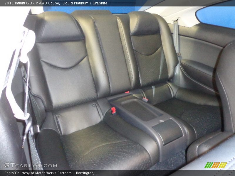 Liquid Platinum / Graphite 2011 Infiniti G 37 x AWD Coupe