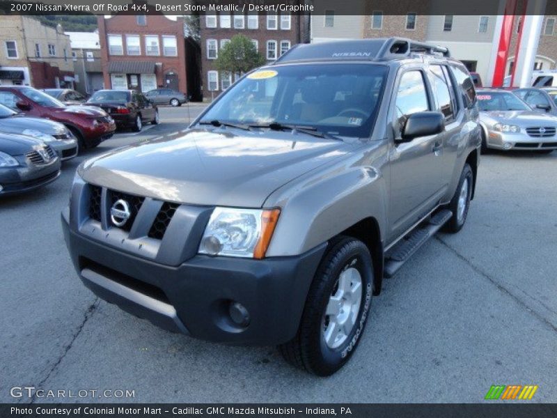 Desert Stone Metallic / Desert/Graphite 2007 Nissan Xterra Off Road 4x4