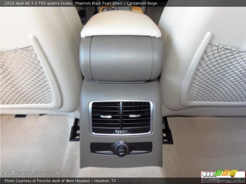 Phantom Black Pearl Effect / Cardamom Beige 2010 Audi A6 3.0 TFSI quattro Sedan
