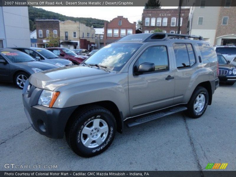 Desert Stone Metallic / Desert/Graphite 2007 Nissan Xterra Off Road 4x4