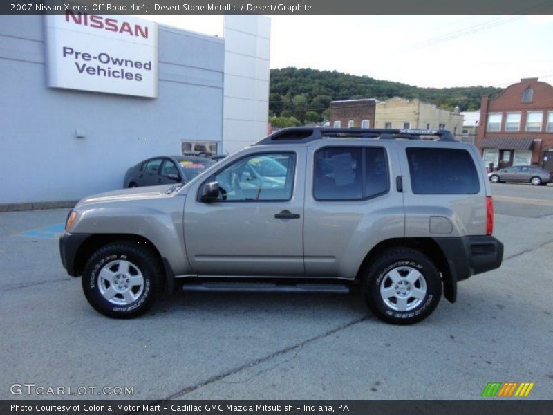 Desert Stone Metallic / Desert/Graphite 2007 Nissan Xterra Off Road 4x4