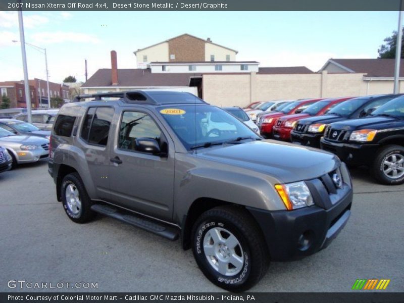 Desert Stone Metallic / Desert/Graphite 2007 Nissan Xterra Off Road 4x4