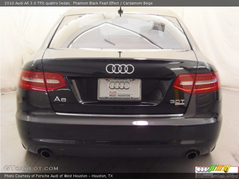 Phantom Black Pearl Effect / Cardamom Beige 2010 Audi A6 3.0 TFSI quattro Sedan