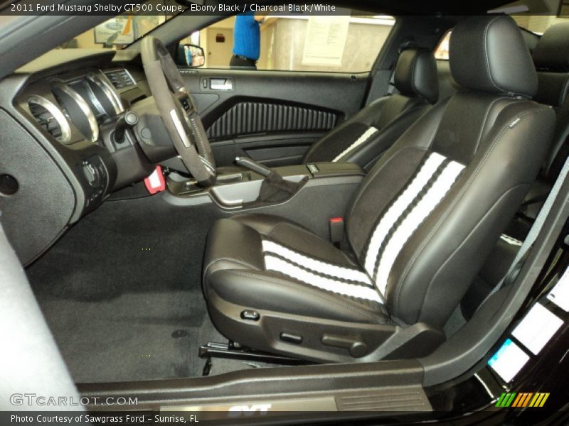 Front Seat of 2011 Mustang Shelby GT500 Coupe