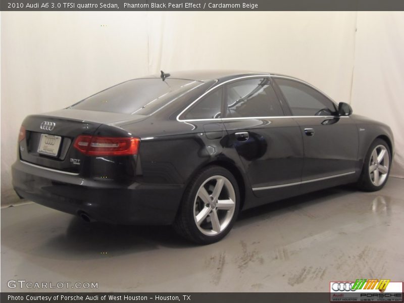 Phantom Black Pearl Effect / Cardamom Beige 2010 Audi A6 3.0 TFSI quattro Sedan