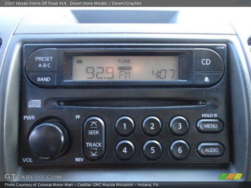 Desert Stone Metallic / Desert/Graphite 2007 Nissan Xterra Off Road 4x4
