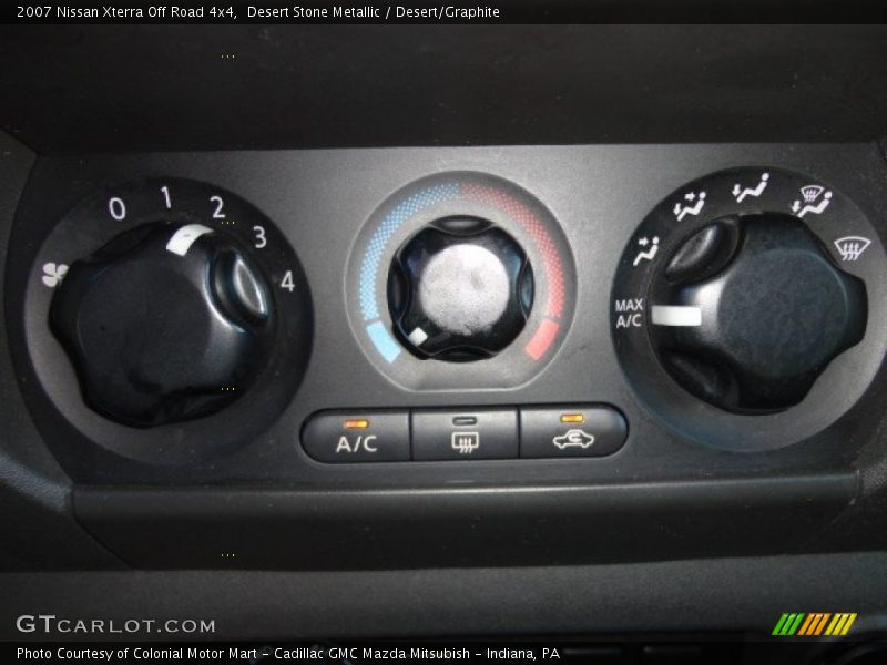 Desert Stone Metallic / Desert/Graphite 2007 Nissan Xterra Off Road 4x4