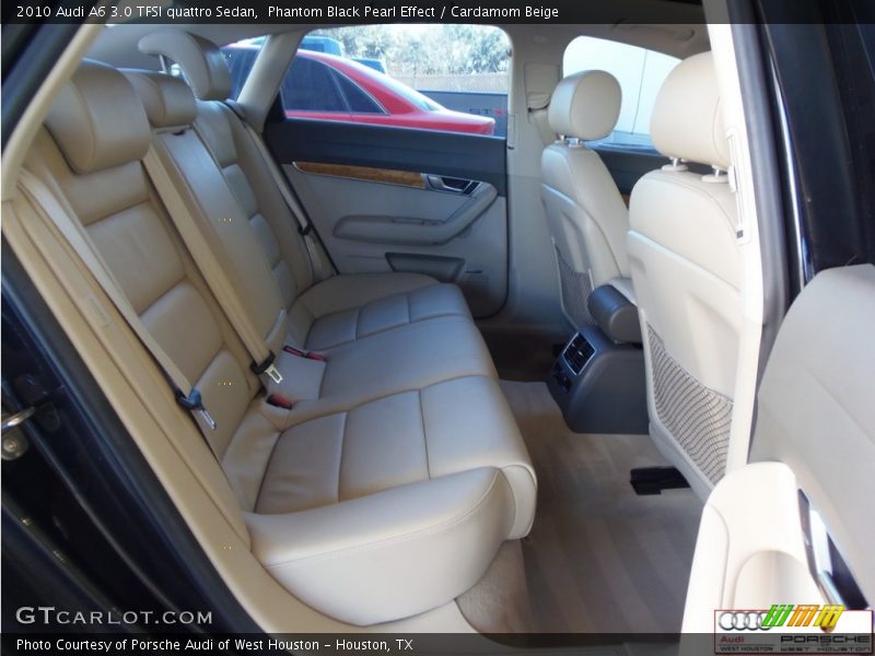 Phantom Black Pearl Effect / Cardamom Beige 2010 Audi A6 3.0 TFSI quattro Sedan