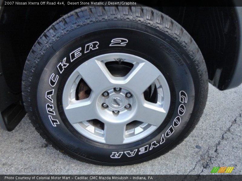 Desert Stone Metallic / Desert/Graphite 2007 Nissan Xterra Off Road 4x4