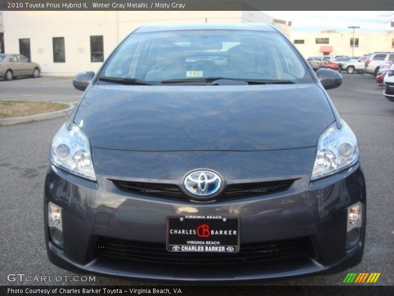Winter Gray Metallic / Misty Gray 2010 Toyota Prius Hybrid II