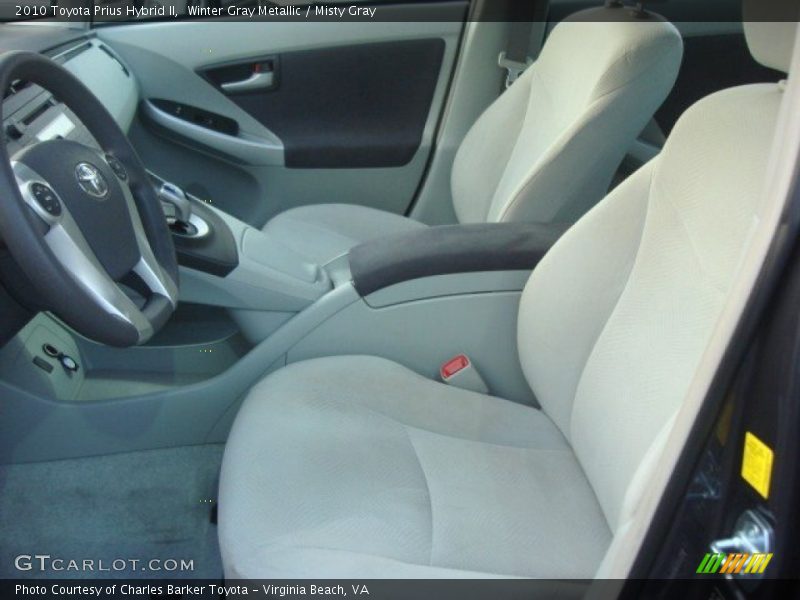 Winter Gray Metallic / Misty Gray 2010 Toyota Prius Hybrid II