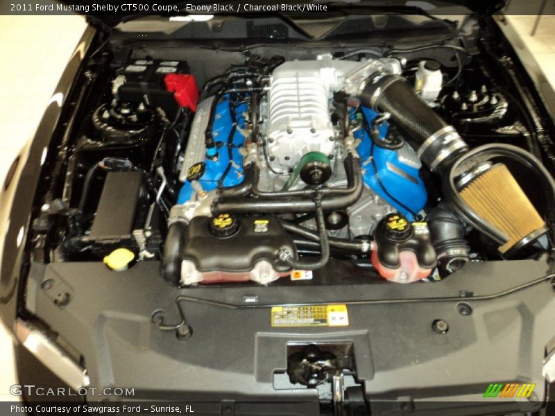  2011 Mustang Shelby GT500 Coupe Engine - 5.4 Liter SVT Supercharged DOHC 32-Valve V8