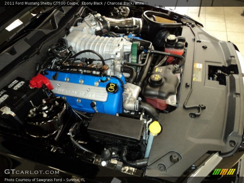  2011 Mustang Shelby GT500 Coupe Engine - 5.4 Liter SVT Supercharged DOHC 32-Valve V8