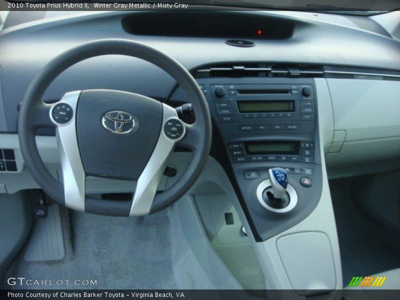 Winter Gray Metallic / Misty Gray 2010 Toyota Prius Hybrid II