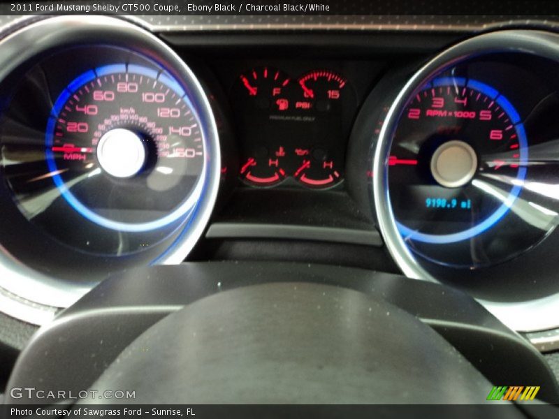  2011 Mustang Shelby GT500 Coupe Shelby GT500 Coupe Gauges