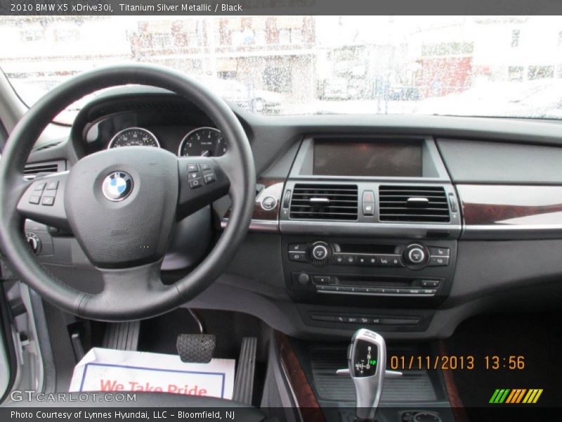 Titanium Silver Metallic / Black 2010 BMW X5 xDrive30i
