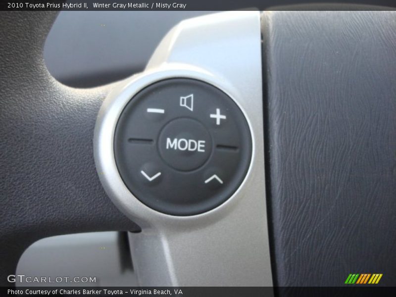 Winter Gray Metallic / Misty Gray 2010 Toyota Prius Hybrid II