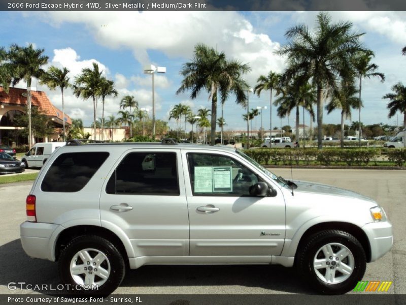 Silver Metallic / Medium/Dark Flint 2006 Ford Escape Hybrid 4WD