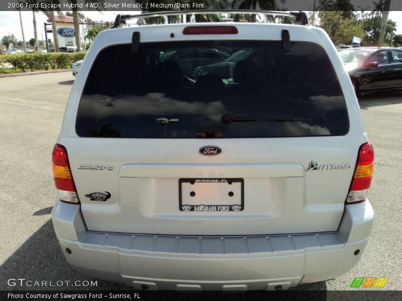 Silver Metallic / Medium/Dark Flint 2006 Ford Escape Hybrid 4WD