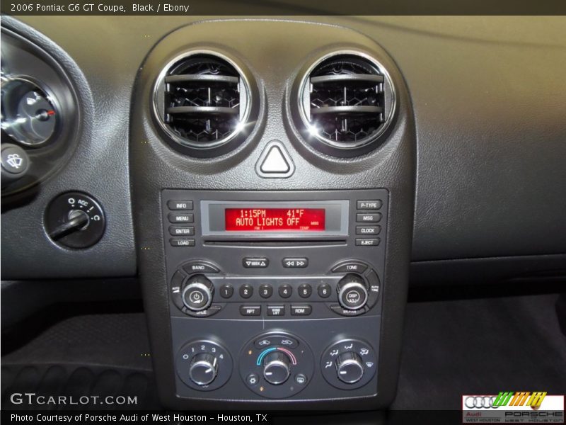 Black / Ebony 2006 Pontiac G6 GT Coupe