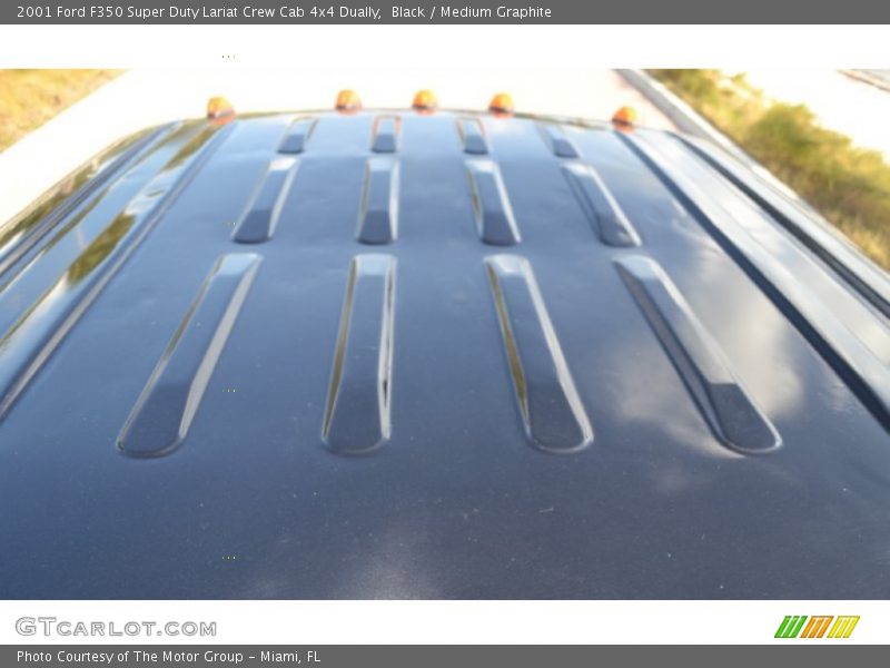 Black / Medium Graphite 2001 Ford F350 Super Duty Lariat Crew Cab 4x4 Dually